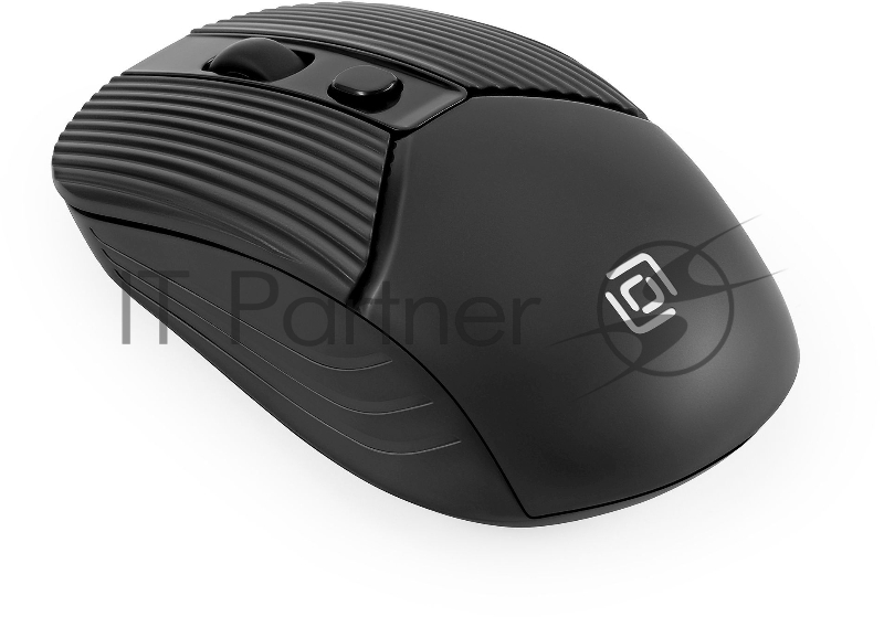 Мышь Оклик 509MW black черный оптическая (1600dpi) беспроводная USB для ноутбука (3but)
