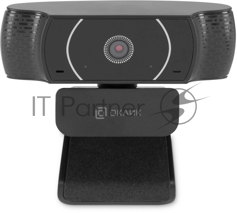 Камера Web Оклик OK-C016HD черный 1Mpix (1280x720) USB2.0 с микрофоном