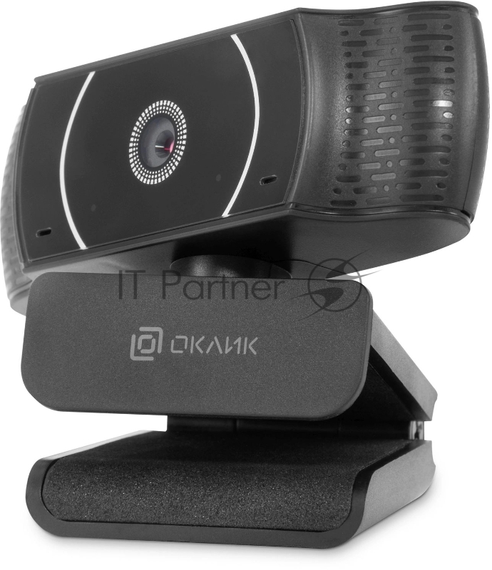Камера Web Оклик OK-C016HD черный 1Mpix (1280x720) USB2.0 с микрофоном