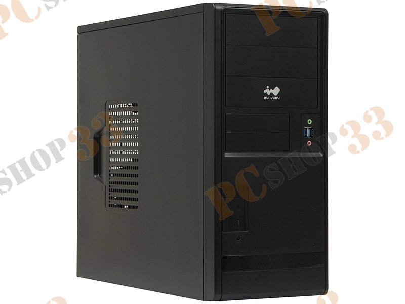 Корпус Miditower IN-WIN EAR-013 6121114, ATX, черный (500Вт)