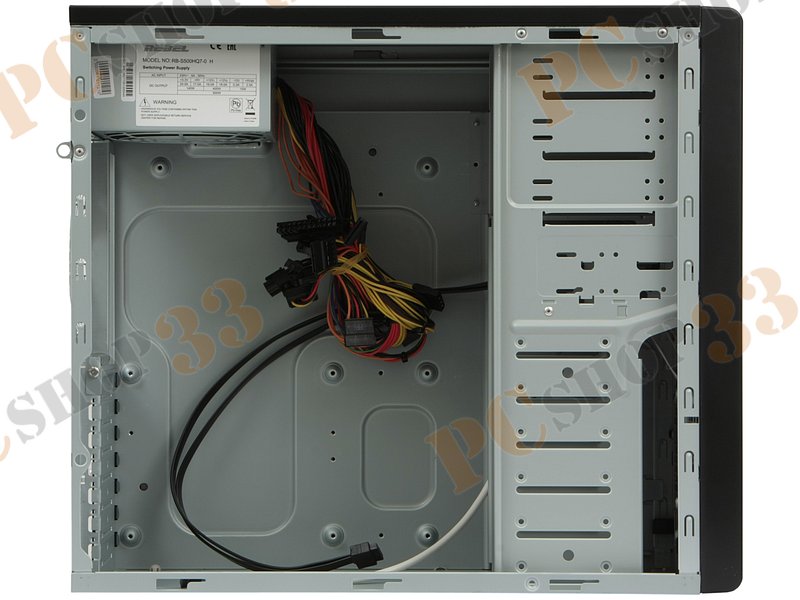 Корпус Miditower IN-WIN EAR-013 6121114, ATX, черный (500Вт)