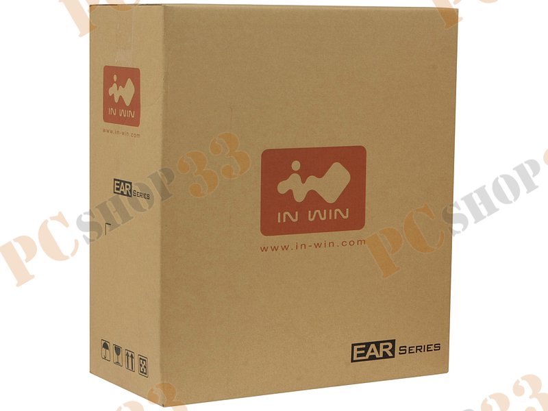 Корпус Miditower IN-WIN EAR-013 6121114, ATX, черный (500Вт)
