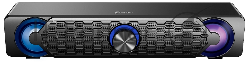 Саундбар Оклик OK-504S 2.0 6Вт черный