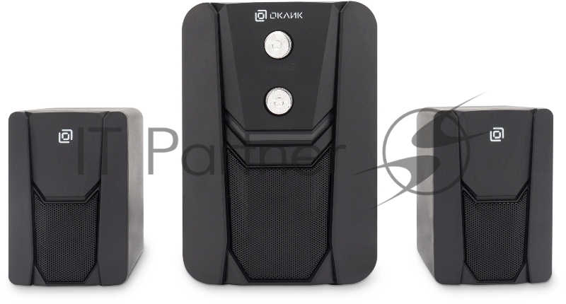 Колонки Оклик OK-423 2.1 черный 11Вт