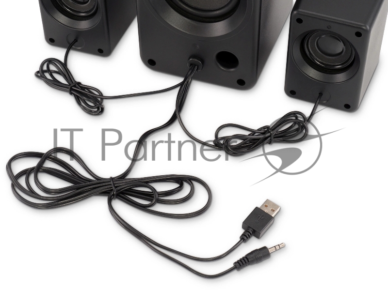 Колонки Оклик OK-423 2.1 черный 11Вт