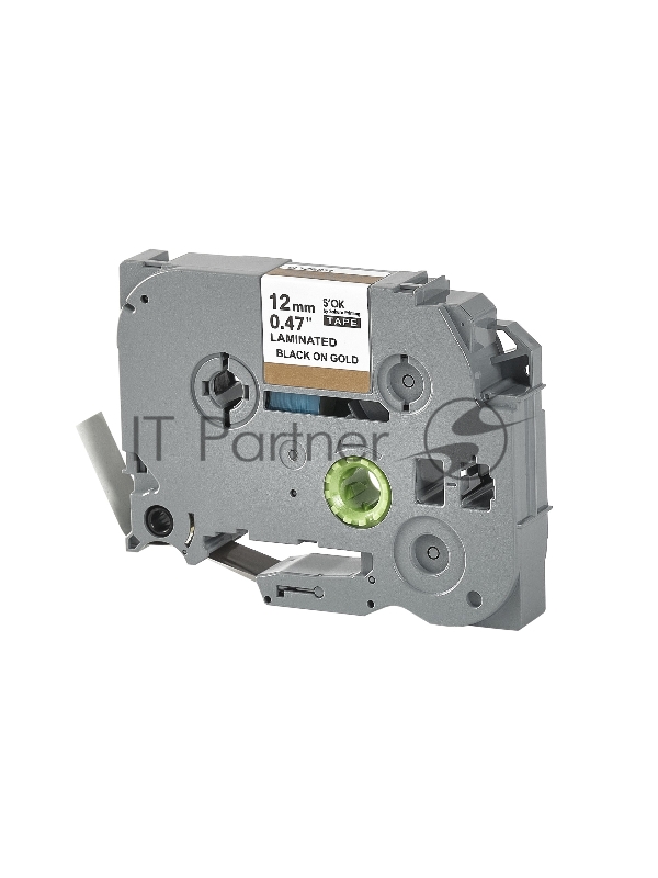 Кассета с лентой SOK by Sakura Printing TZE831 для Brother, черный на золотом, 12мм/8м , наклейка