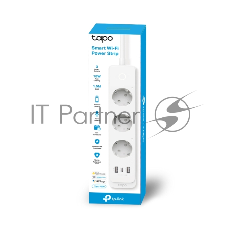 Умный сетевой фильтр TP-Link Tapo P300