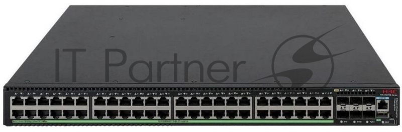 Коммутатор H3C S5570S-54S-PWR-EI-A L3 Ethernet Switch with 48*10/100/1000BASE-T Ports and 6*1G/10G BASE-X SFP Plus Ports, Without Power Supplies, PoE+