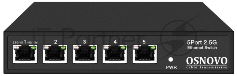 Коммутатор Osnovo SW-5D-1(60W) неуправляемый