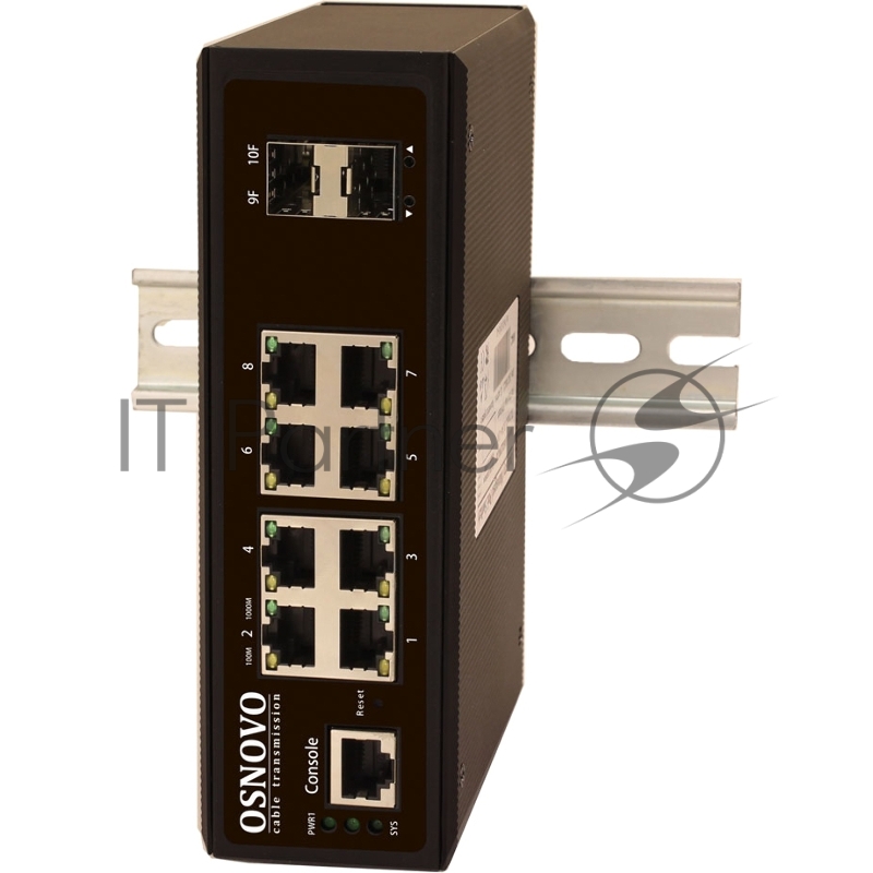 Коммутатор Osnovo SW-70802/IL неуправляемый