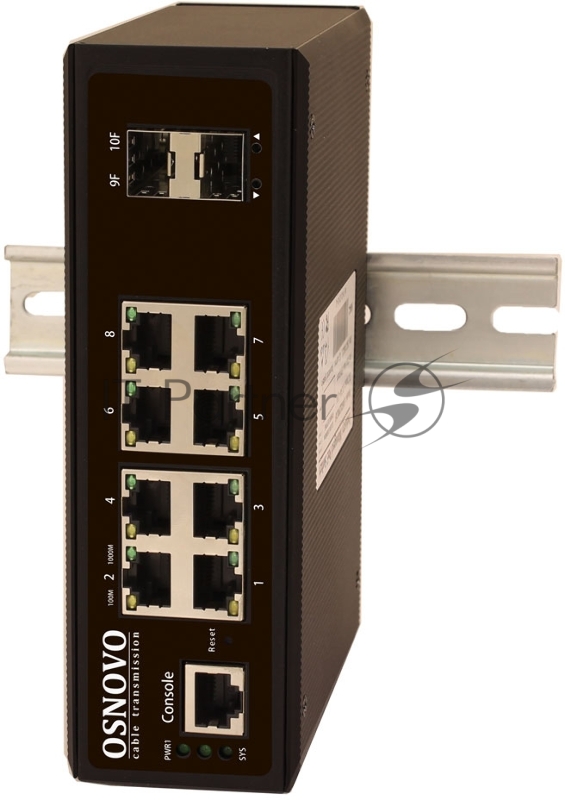 Коммутатор Osnovo SW-70802/IL неуправляемый