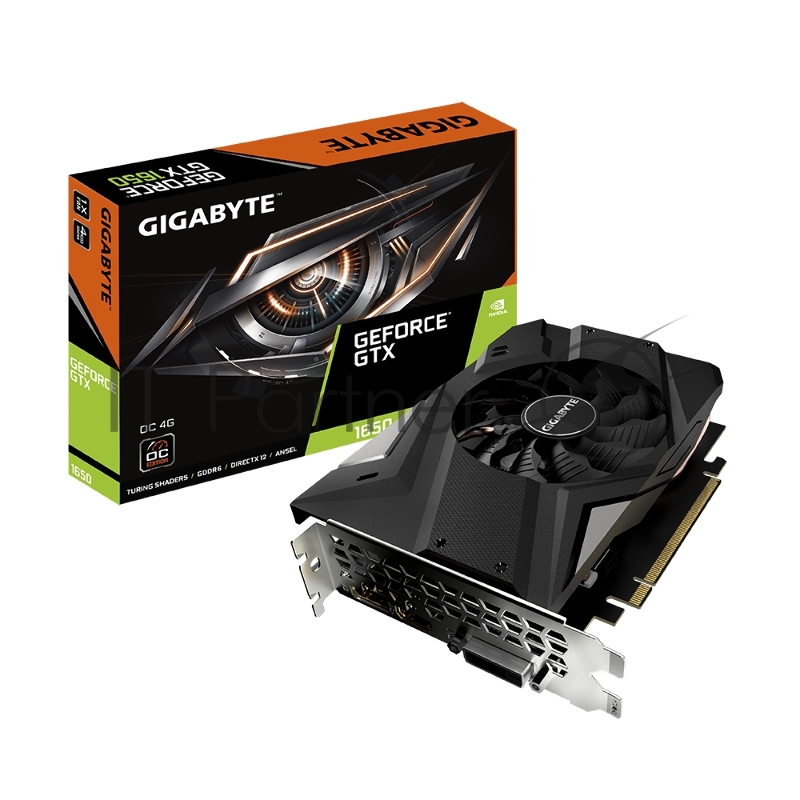 Видеокарта Gigabyte GV-N1656OC-4GD (V4.0) nVidia GeForce GTX 1650 4gb OC PCI-E (128bit/GDDR6/DVI/HDMI/DP/RTL)