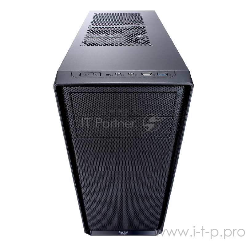 Корпус Miditower Fractal Design Focus FD-CA-FOCUS-BK-W, ATX, черный (без БП)