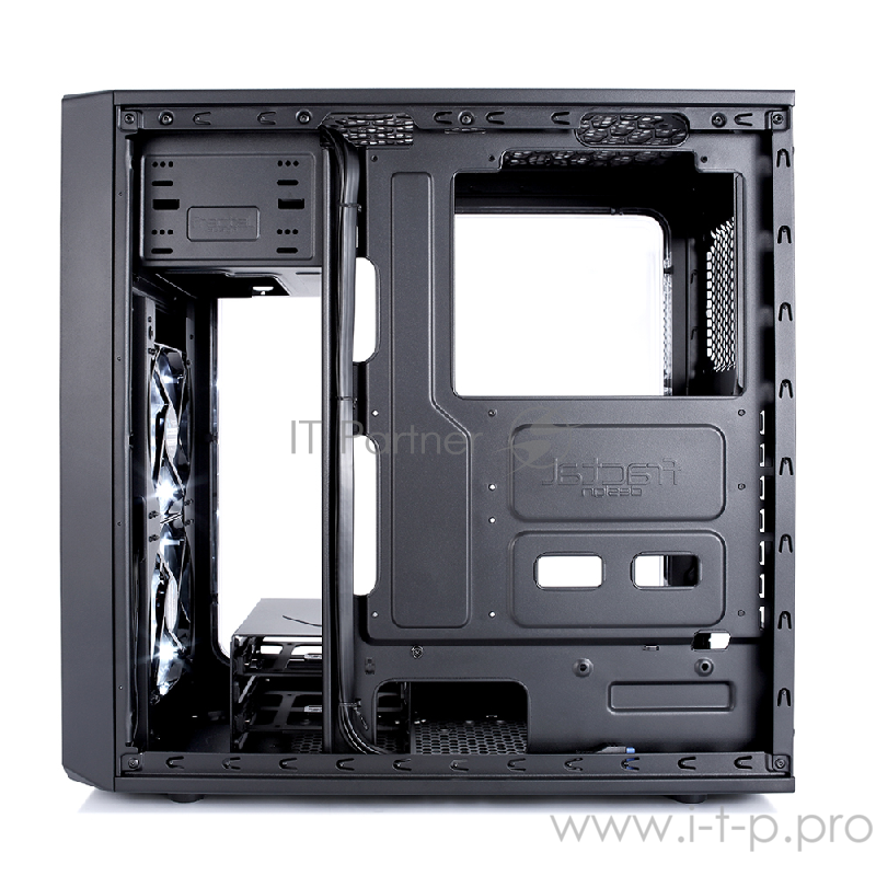 Корпус Miditower Fractal Design Focus FD-CA-FOCUS-BK-W, ATX, черный (без БП)
