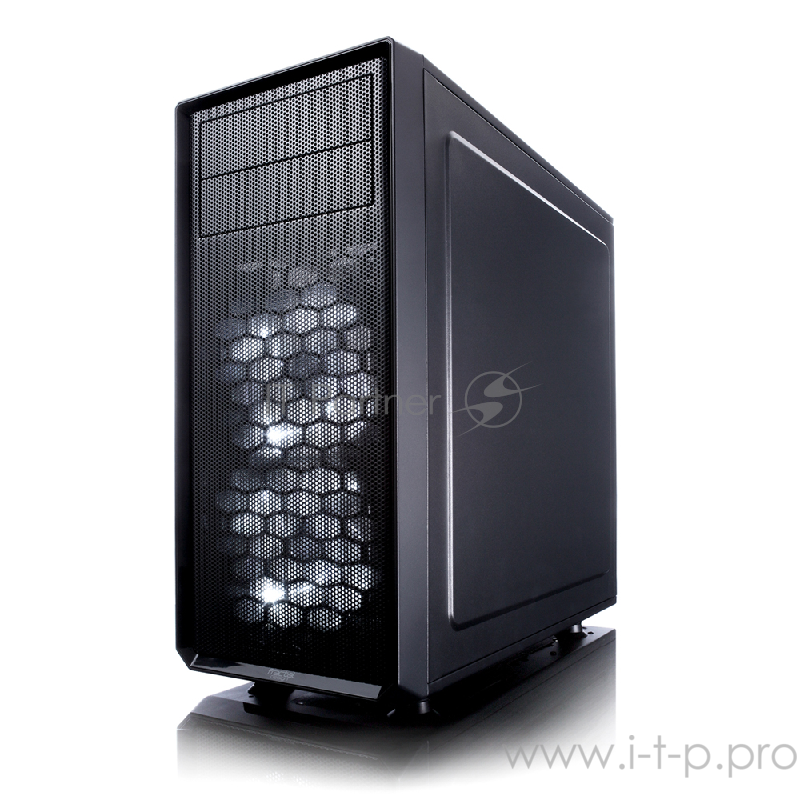 Корпус Miditower Fractal Design Focus FD-CA-FOCUS-BK-W, ATX, черный (без БП)