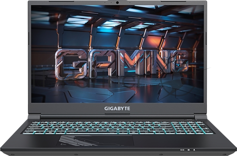 Ноутбук Gigabyte G5 Core i5 12650H 16Gb SSD512Gb NVIDIA GeForce RTX4050 6Gb 15.6 FHD (1920x1080) Windows 11 Home black WiFi BT Cam (MF5-G2KZ353SH)