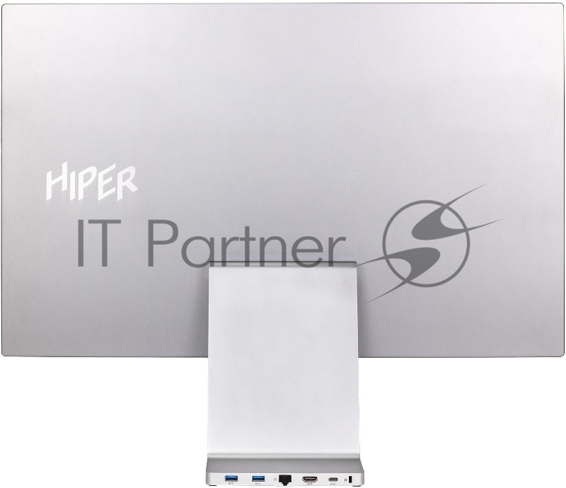Моноблок Hiper ExpertCenter ED27 27 QHD i5 1240P (1.7) 16Gb SSD512Gb Iris Xe CR Windows 11 Professional GbitEth WiFi BT 100W клавиатура мышь Cam серебристый 2560x1440