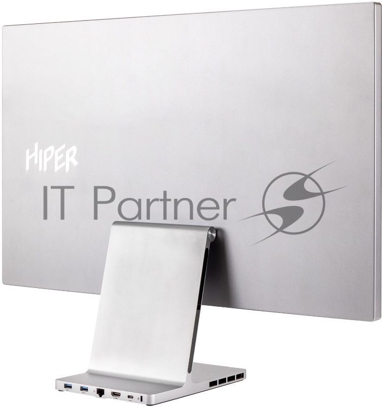 Моноблок Hiper ExpertCenter ED27 27 QHD i5 1240P (1.7) 16Gb SSD512Gb Iris Xe CR Windows 11 Professional GbitEth WiFi BT 100W клавиатура мышь Cam серебристый 2560x1440