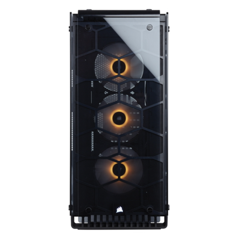 Корпус Miditower Corsair Crystal 570X CC-9011098-WW, ATX, черный (без БП)