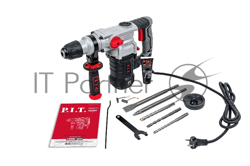 Перфоратор P.I.T. PBH28-C3 патрон:SDS-plus уд.:5.5Дж 1400Вт (кейс в комплекте)