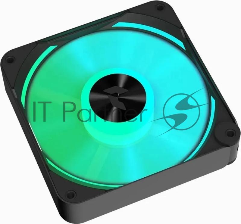 Вентилятор Aerocool APNX FP2-120 PWM ARGB Black 120x120mm 4-pin 15-33dB 200gr LED Ret