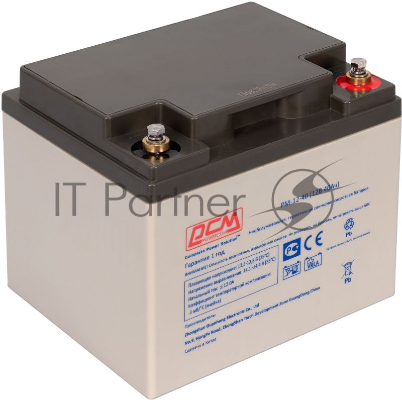 Батарея для ИБП Powercom PM-12-40 12В 40Ач