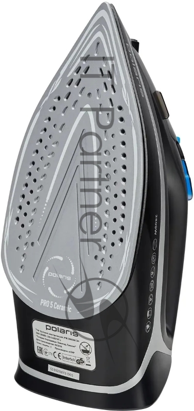 Утюг POLARIS PIR2868AK 3m черн/серебр 2800Вт