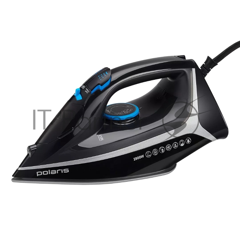 Утюг POLARIS PIR2868AK 3m черн/серебр 2800Вт
