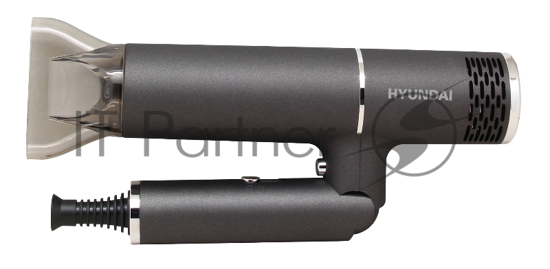 Фен Hyundai H-HD0765 1200Вт графит/хром