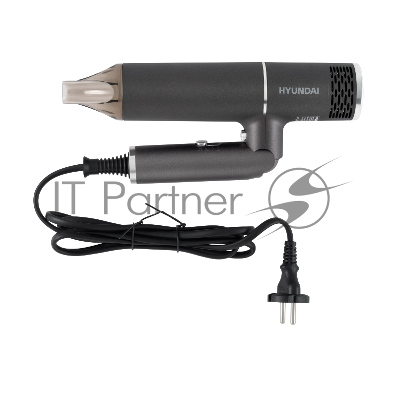 Фен Hyundai H-HD0765 1200Вт графит/хром