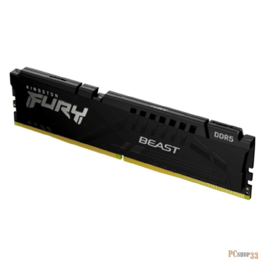 Память DDR5 8GB 5600MHz Kingston KF556C36BBE-8 Fury Beast Black RTL PC5-44800 CL36 DIMM 288-pin 1.25В Ret