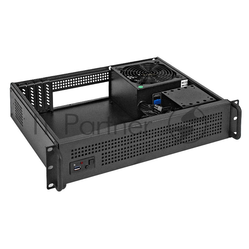 Серверный корпус ExeGate Pro 2U380-03 <RM 19, высота 2U, глубина 380, БП 1200RADS, USB3.0>