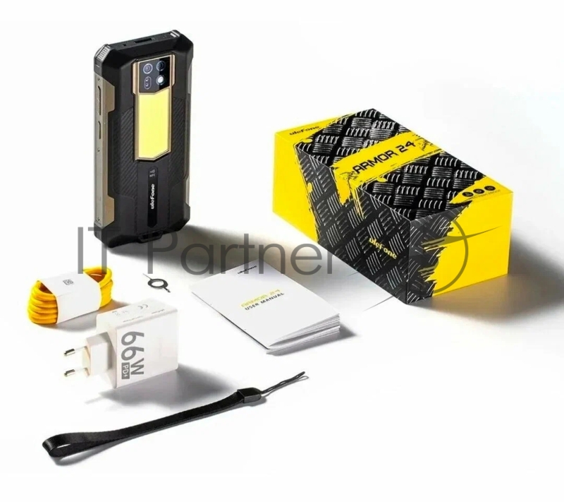 Смартфон Ulefone Armor 24 12/256GB IP69K black (6937748735670)