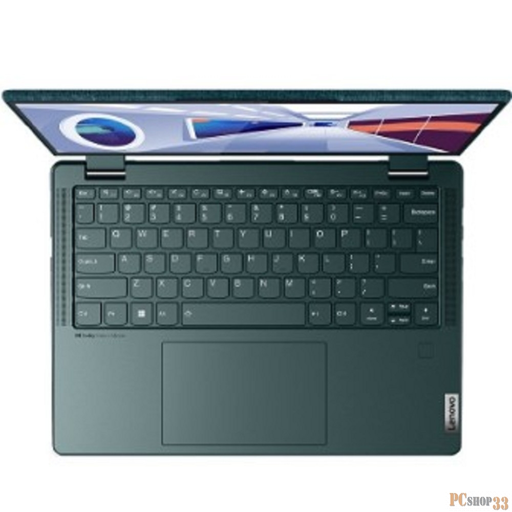 Ноутбук 13.3 IPS WUXGA LENOVO Yoga 6 13ABR8 dark teal (Ryzen 5 7530U/16Gb/512Gb SSD/VGA Int/W11) (83B2007XRK)