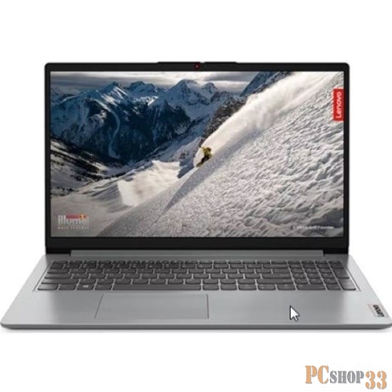 Ноутбук 15.6 FHD LENOVO IdeaPad 1 grey (Core i5 1235U/8Gb/256Gb SSD/VGA int/noOS) (82QD00ASRK)