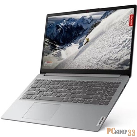 Ноутбук 15.6 FHD LENOVO IdeaPad 1 grey (Core i5 1235U/8Gb/256Gb SSD/VGA int/noOS) (82QD00ASRK)