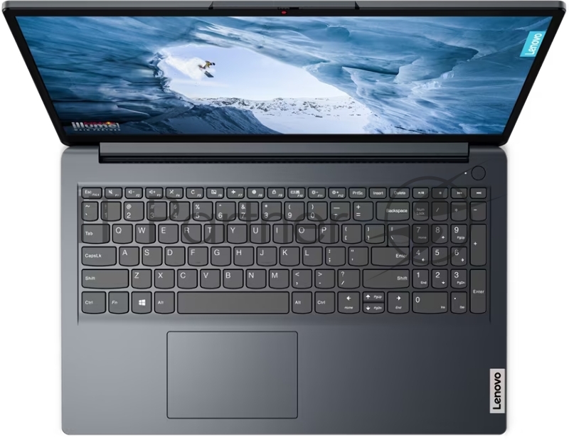 Ноутбук 15.6 HD LENOVO IdeaPad 1 blue (Cel N4020/8Gb/256Gb SSD/VGA int/noOS) ((82V700DMPS))