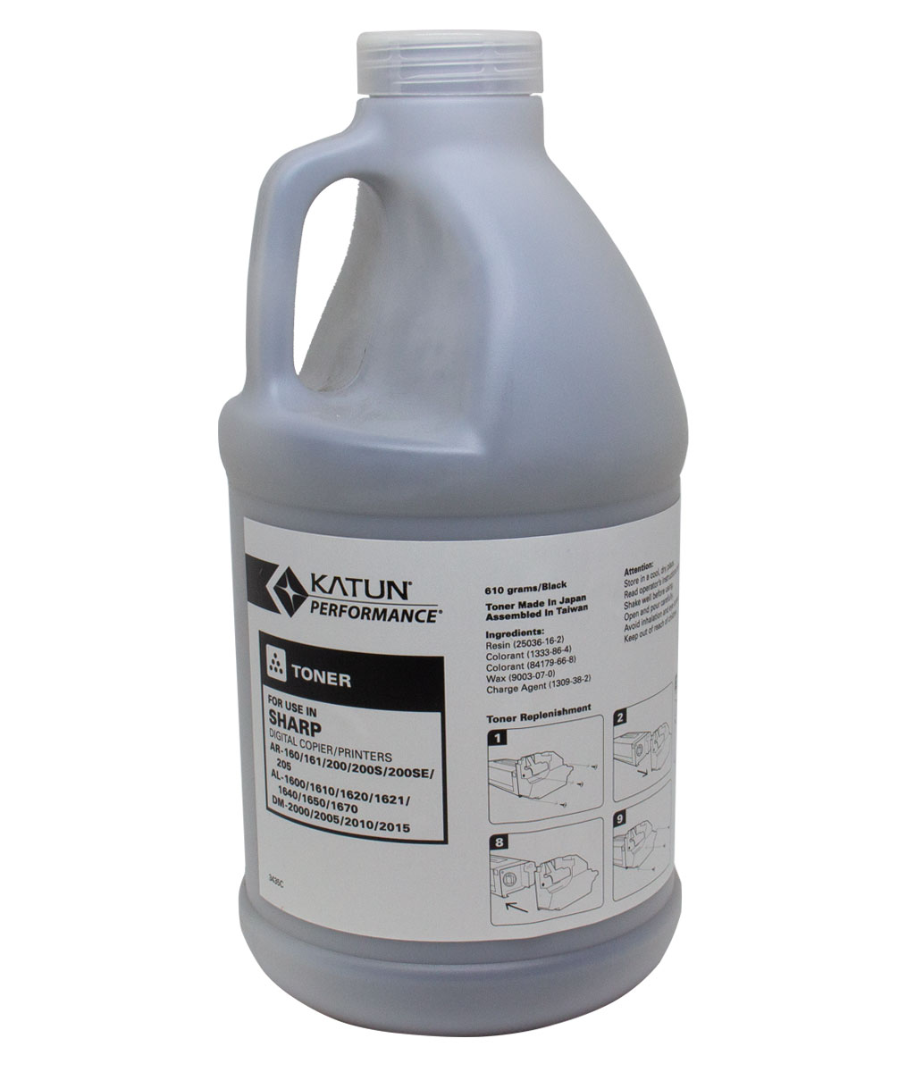 Тонер Katun для Sharp AR-M160/163/200/205 (AR-200LT), 610 г, флакон