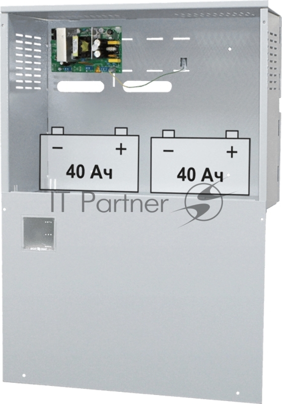 Источник вторичного электропитания СКАТ-2400И7 исп.5000 24В, 4А, под 2 АКБ 40 Ач