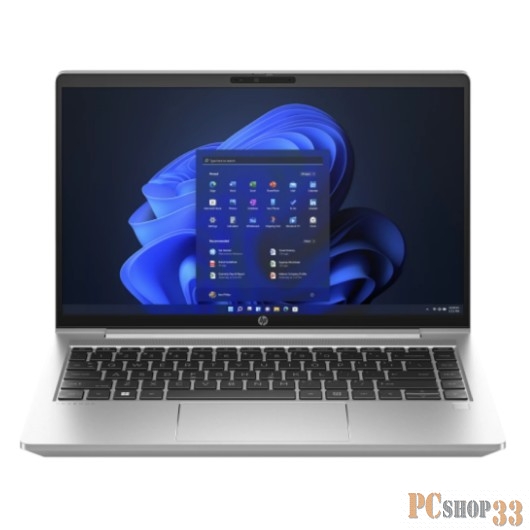 Ноутбук HP ProBook 440 G10 Core i7 1355U 8Gb SSD512Gb Intel Iris Xe graphics 14 FHD (1920x1080) Free DOS silver WiFi BT Cam (816N5EA)