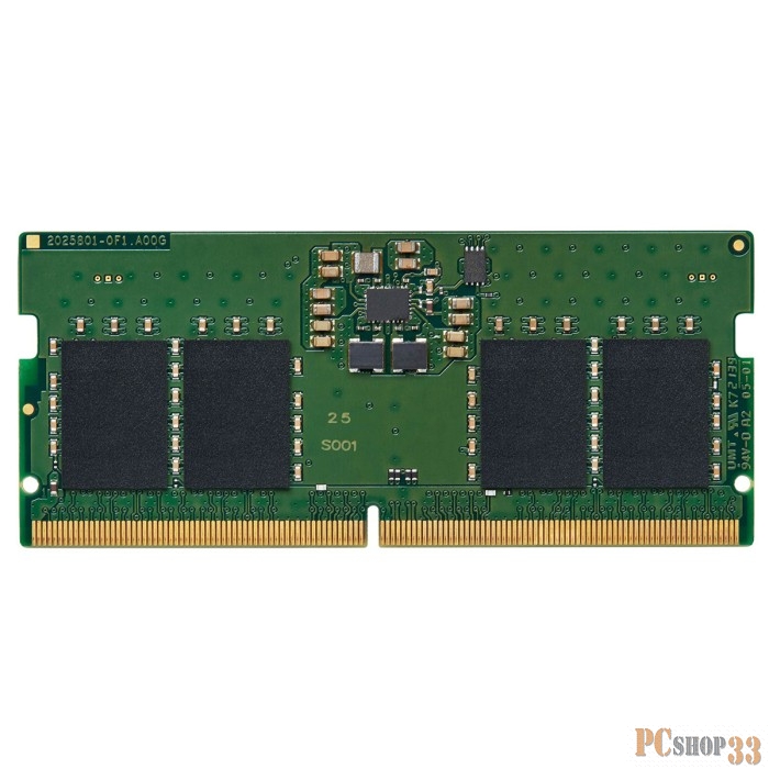 Оперативная память 8GB Kingston DDR5 5200 SODIMM KVR52S42BS6-8 CL42 ValueRAM