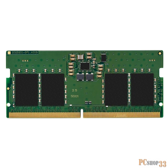 Оперативная память 8GB Kingston DDR5 5600 SODIMM KVR56S46BS6-8 CL46 ValueRAM