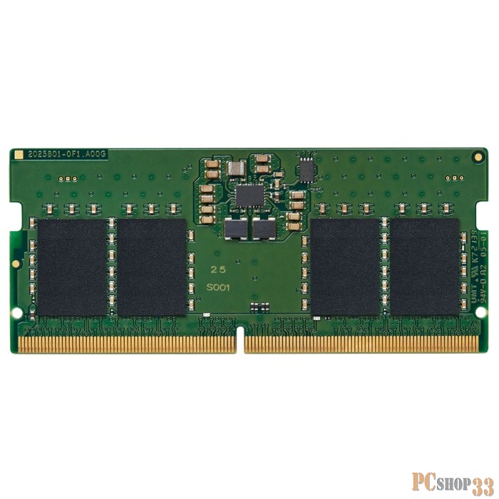 Оперативная память 16GB Kingston DDR5 5600 SODIMM KVR56S46BS8-16 CL46 ValueRAM
