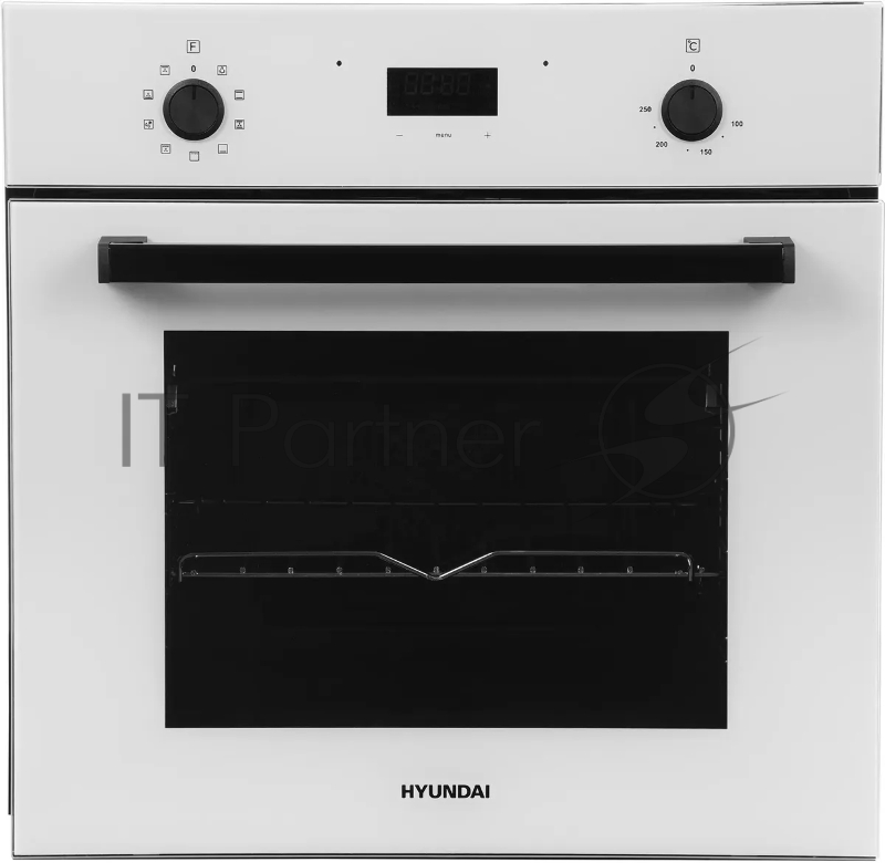 Духовой шкаф Электрический Hyundai 6009.25 WG белый стекло