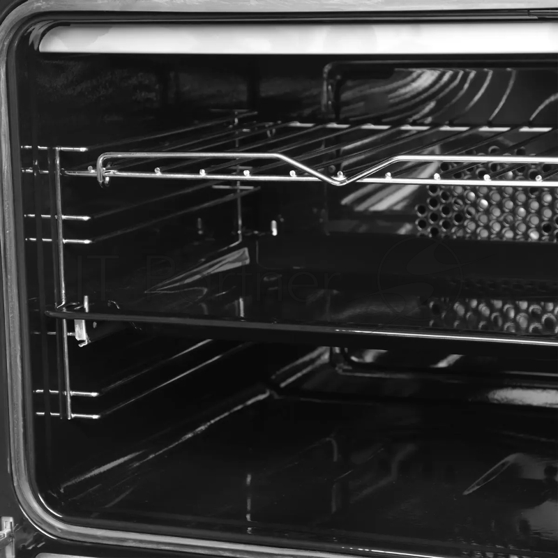 Духовой шкаф Электрический Hyundai 6009.25 WG белый стекло