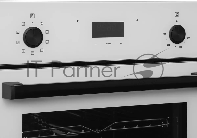 Духовой шкаф Электрический Hyundai 6009.25 WG белый стекло