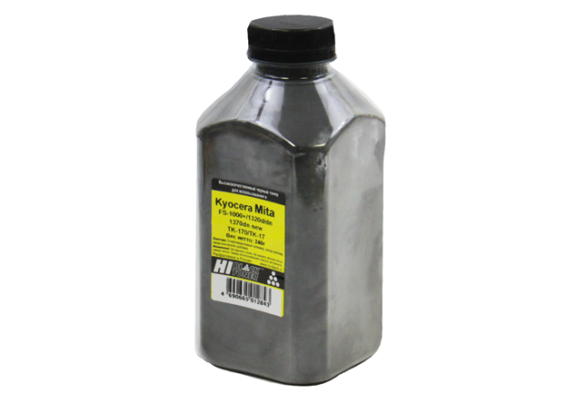 Тонер Hi-Black для Kyocera FS-1000+/1320d/dn/1370dn (TK-170/TK-17), Bk, 240 г, банка