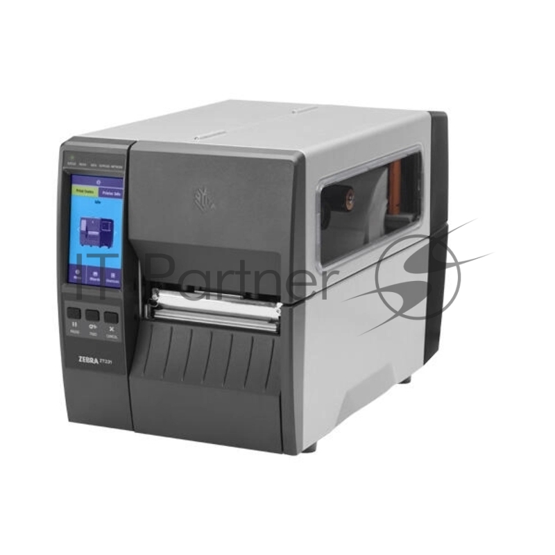 Принтер TT Printer ZT231 4, 203 dpi, Thermal Transfer, Tear, EU/UK Cords, USB, Serial, Ethernet, BTLE, USB Host, EZPL