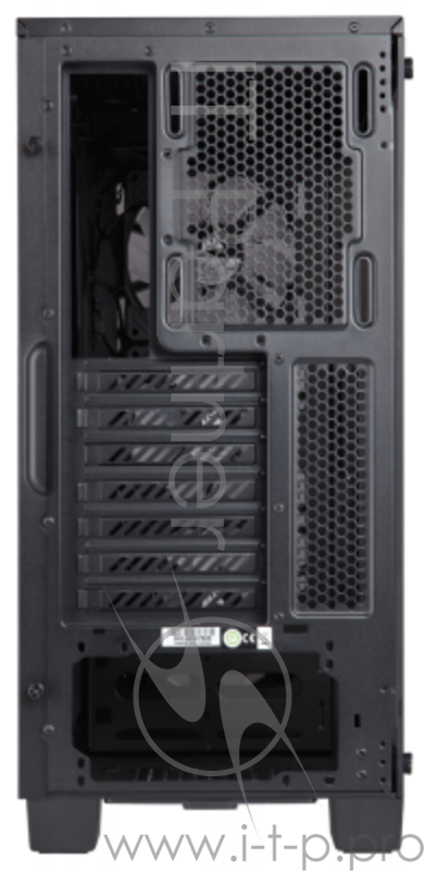 Корпус Miditower Corsair Crystal 460X RGB CC-9011101-WW, ATX, черный (без БП)