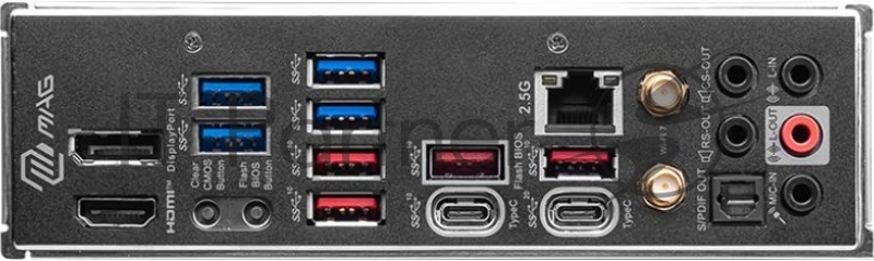 Материнская плата MSI MAG Z790 TOMAHAWK MAX WIFI Soc-1700 Intel Z790 4xDDR5 ATX AC`97 8ch(7.1) 2.5Gg RAID+HDMI+DP